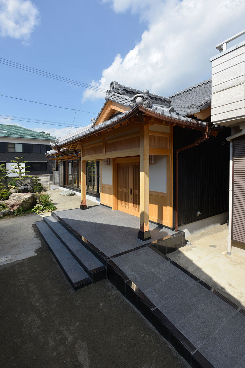 純和風の邸宅、和室の良さを最大限に生かした住まい