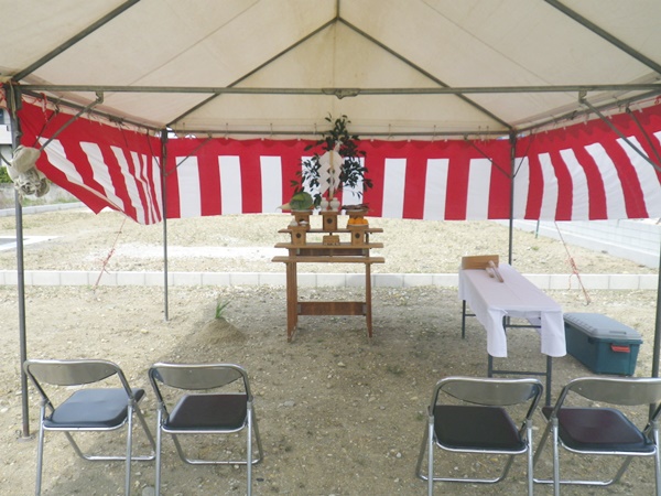 アルカンシエル間々原新田　地鎮祭